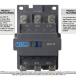 L&T MNX 70 Power Contactor 3-Pole 70A Heavy Duty Switchgear